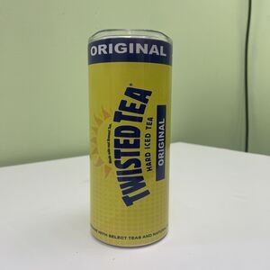 Twisted Tea Original Tumbler Cup 20oz Stainless Steel with Lid And Straw